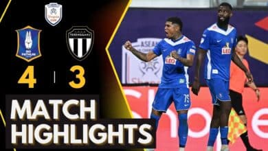 ผลฟุตบอล Shopee Cup บีจี ปทุม ตรังกานู