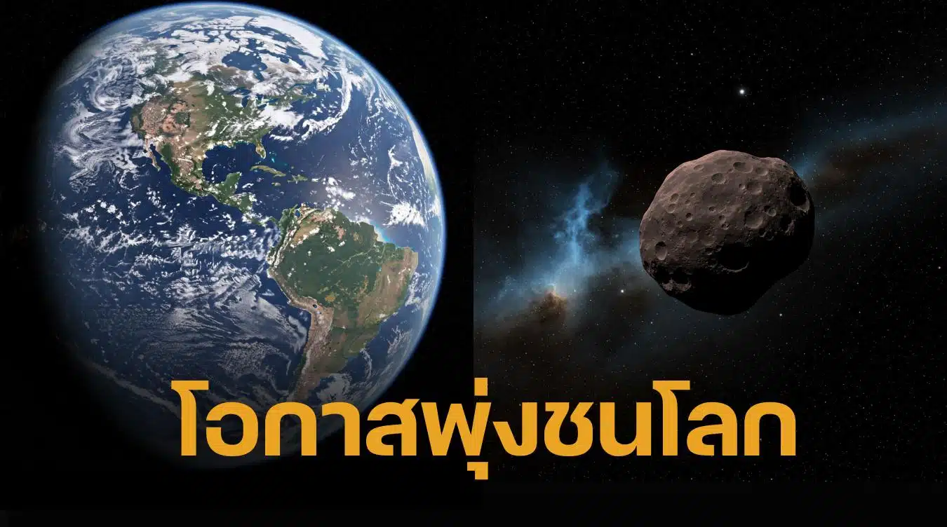 นาซ่าเผย ดาวเคราะห์น้อย 2024 YR4 โอกาสพุ่งชนโลก อีก 7 ปี เพิ่มขึ้น