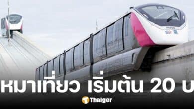 แพ็กเกจเหมาเที่ยว รถไฟฟ้าสายสีชมพู รายสัปดาห์-เดือน เริ่มต้นเที่ยวละ 25 บาท