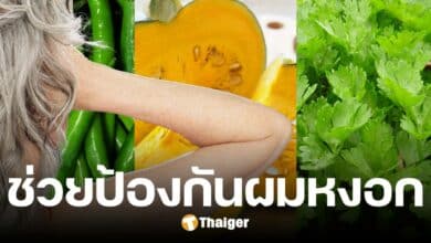 เปิดรายชื่อผัก 3 ชนิด อุดมสารลูทีโอลิน ช่วยป้องกันผมหงอก