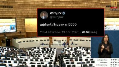 สภาล่ม อยู่กันเต็มโรงอาหาร