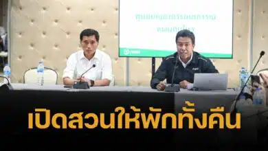 เปิดสวนกรุงเทพ ตลอดคืน สวนลุมพินี สวนเบญจสิริ สวนเบญจกิติ สวนจตุจักร ให้ประชาชนพักได้ มีน้ำ-สุขาบริการ