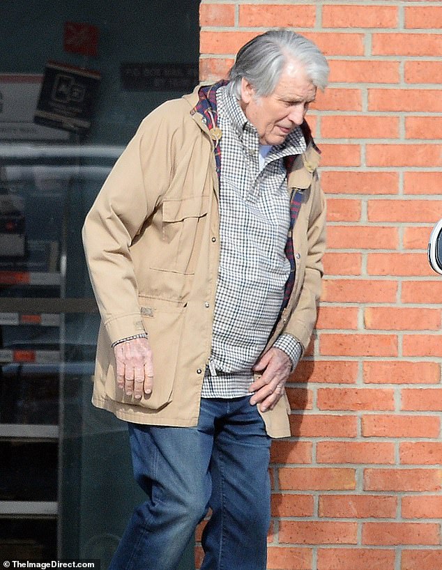 Dolly Parton's, 79, husband, Carl Thomas Dean, has died at the age of 82; he is pictured in 2019
