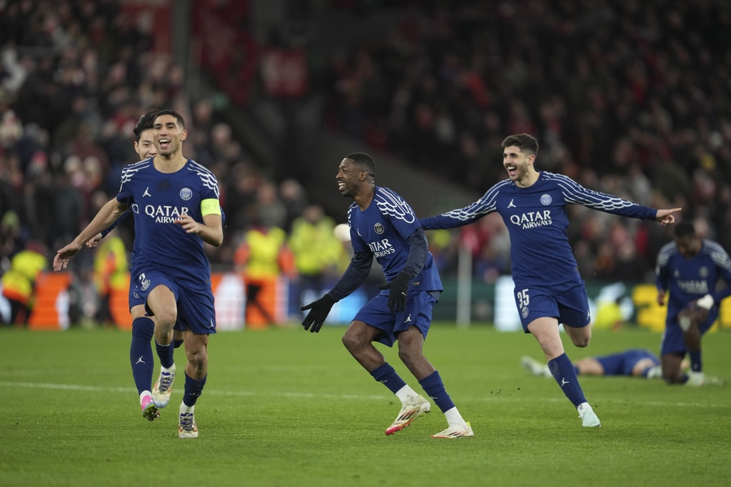 ผลบอลเมื่อคืนนี้ ยูฟ่า แชมเปี้ยนส์ลีก ลิเวอร์พูล เปแอสเช