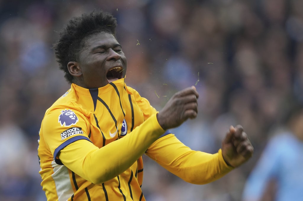 ผลบอลเมื่อคืนนี้ พรีเมียร์ลีก แมนซิตี้ ไบรท์ตัน