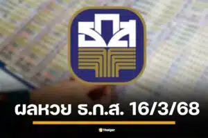 ตรวจหวย ธ.ก.ส. 16 มีนาคม 2568 เช็กเลขรางวัลที่นี่