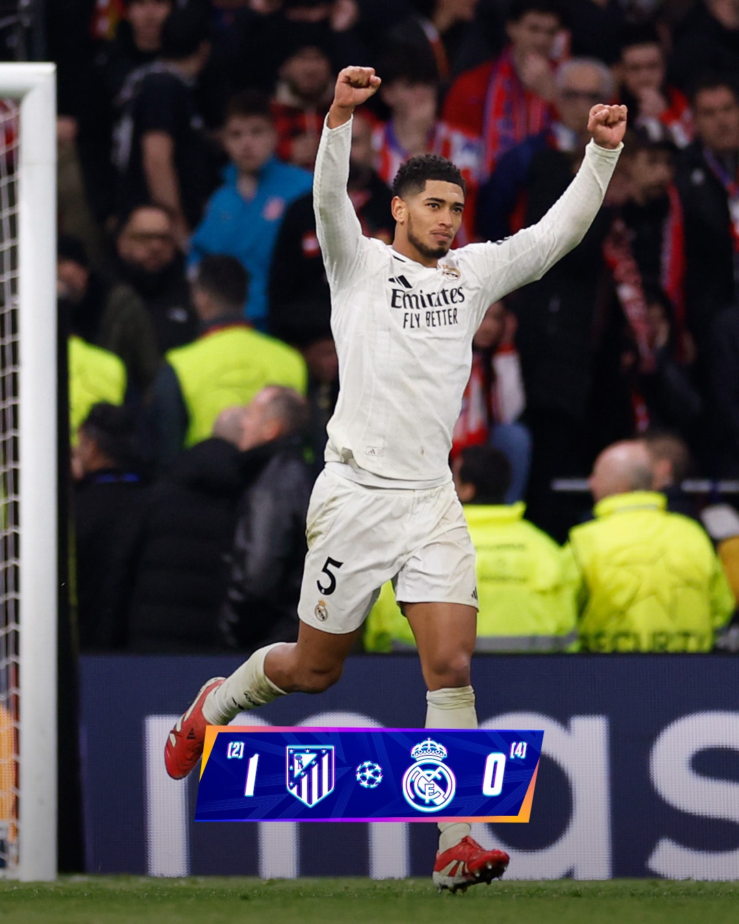 ผลบอลเมื่อคืนนี้ ยูฟ่า แชมเปี้ยนส์ลีก แอต.มาดริด เรอัล มาดริด