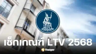 แบงก์ชาติ ผ่อนคลายเกณฑ์ LTV 2568 ชั่วคราว