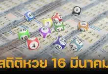 สถิติหวยออกวันที่ 16 มีนาคม ย้อนหลัง 10 ปี