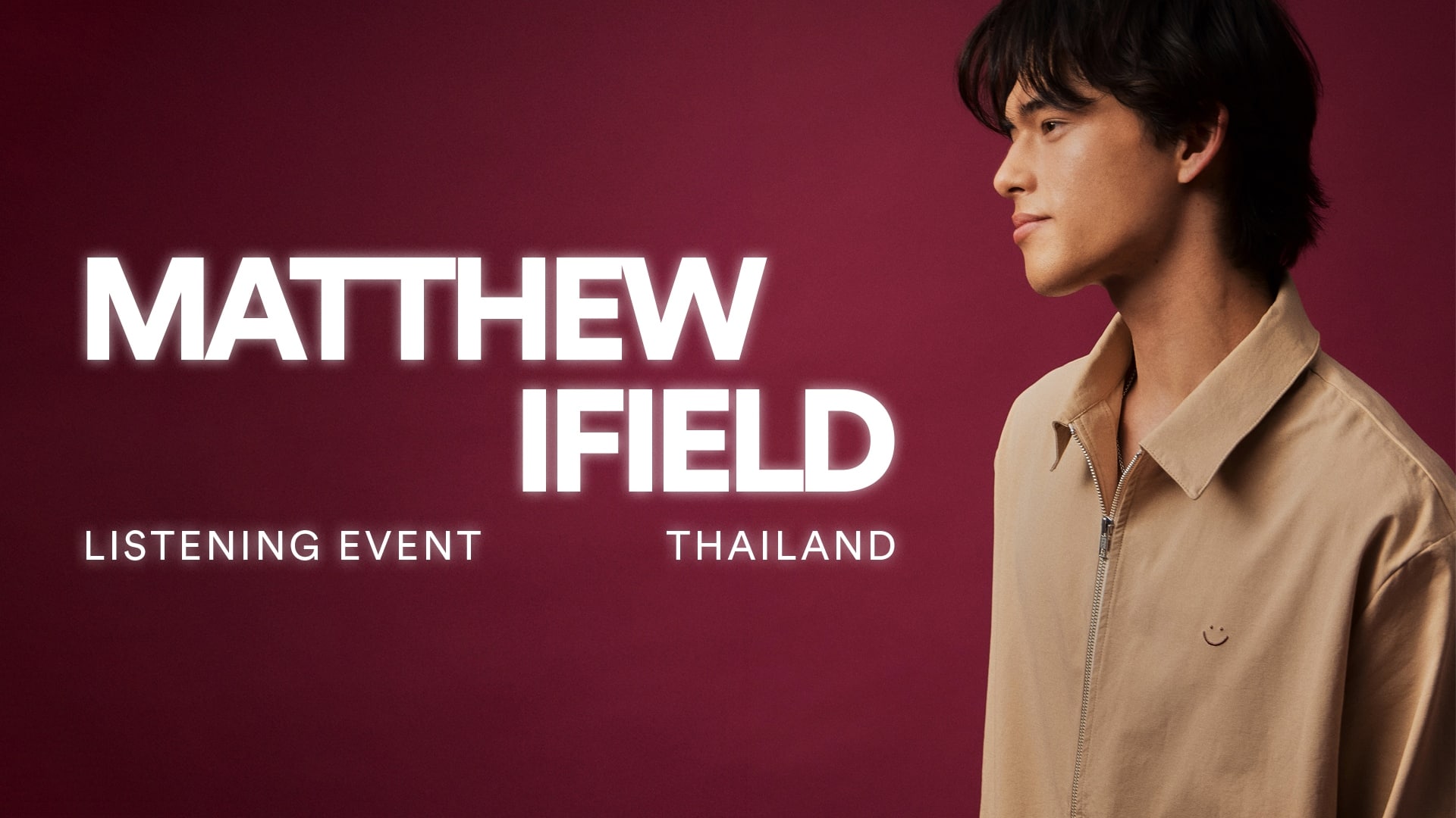 โปสเตอร์งาน Matthew Ifield - Listening Session in Bangkok March 13,2025