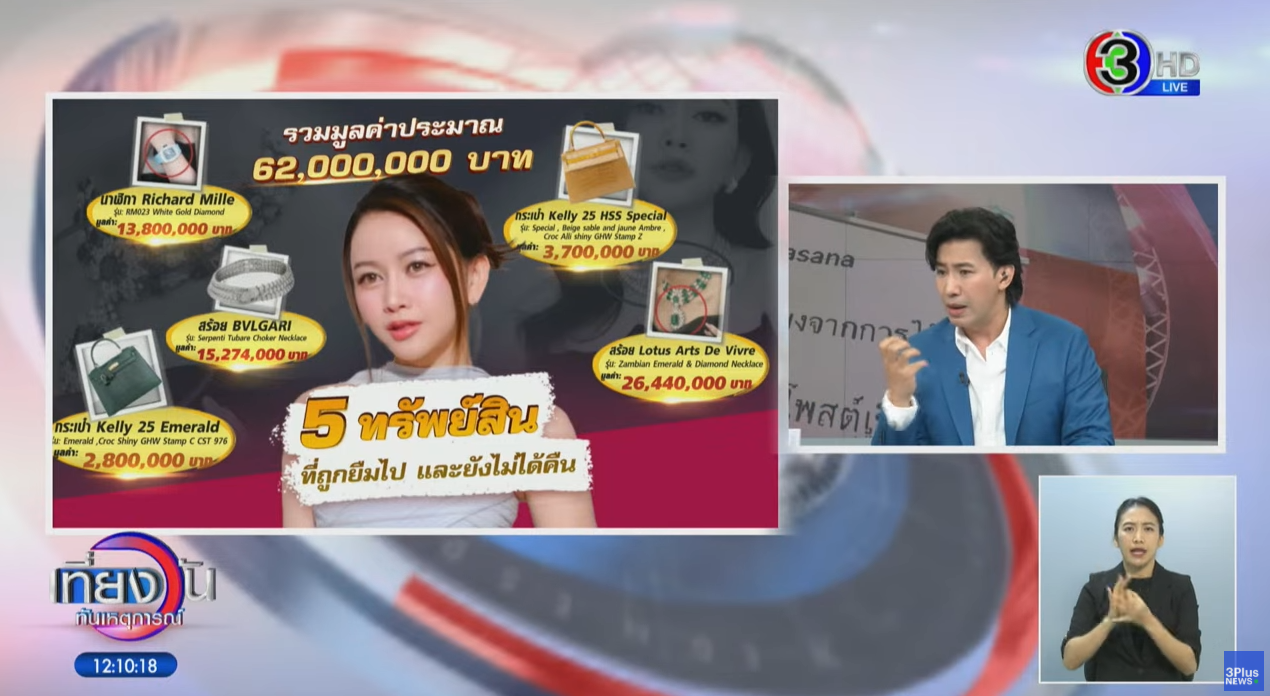 หนุ่ม กรรชัย วิเคราะห์ดราม่า ดิวอริสรา ยืมของมาดามเมนี่ 62 ล้านแล้วไม่คืน