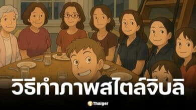 สอนวิธี ทำภาพสไตล์จิบลิ ด้วย ChatGPT ใส่พร้อมพ์ง่าย ๆ