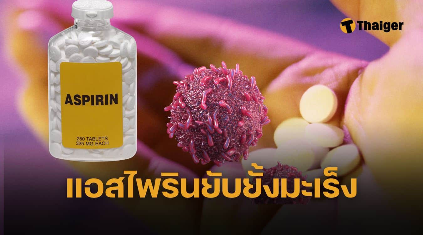 แอสไพริน ยับยั้งเซลล์มะเร็ง