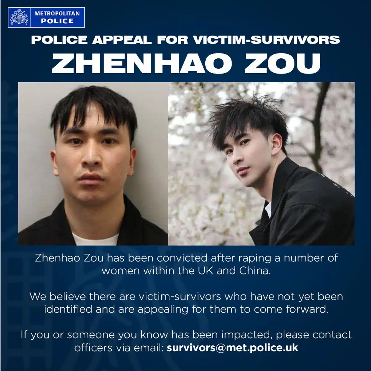 ประกาศตามหาเหยื่อจากฝีมือ เจิ้นห่าว โจว