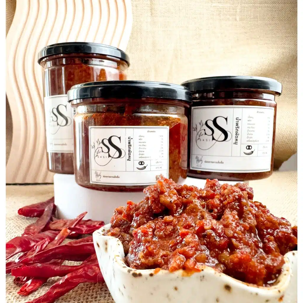 รีวิวน้ำพริกผัดหมูสับ แม่ศศิอร่อย คุ้มค่า