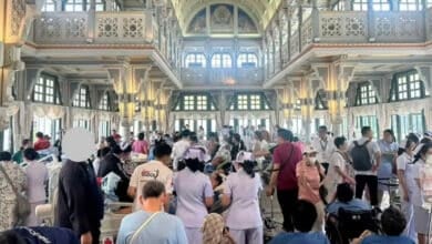 ประทับใจ ในหลวงทรงพระกรุณาโปรดเกล้าฯ เปิดพระที่นั่งเทวราชสภารมย์ ให้ผู้ป่วยพักพิง หลังเกิดแผ่นดินไหว