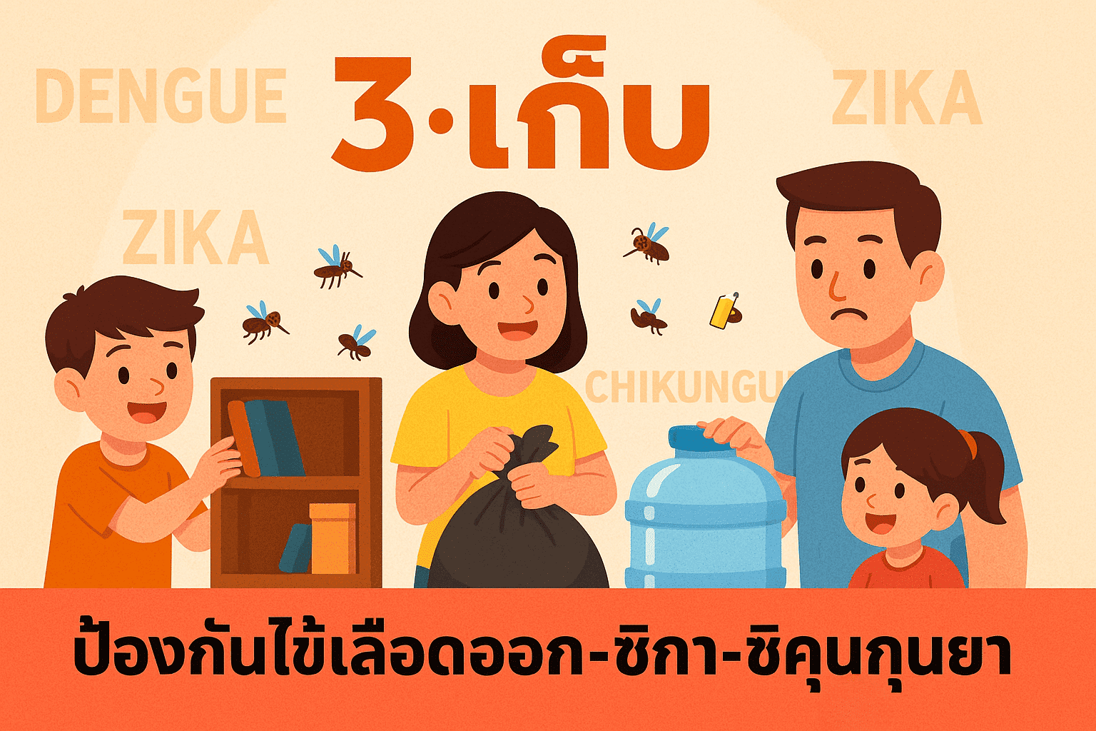 ตัดวงจรเพชฌฆาต: สู้ยุงอย่างไรให้รอด?