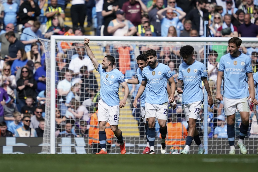 ผลบอลเมื่อคืนนี้ พรีเมียร์ลีก แมนซิตี้ พาเลซ