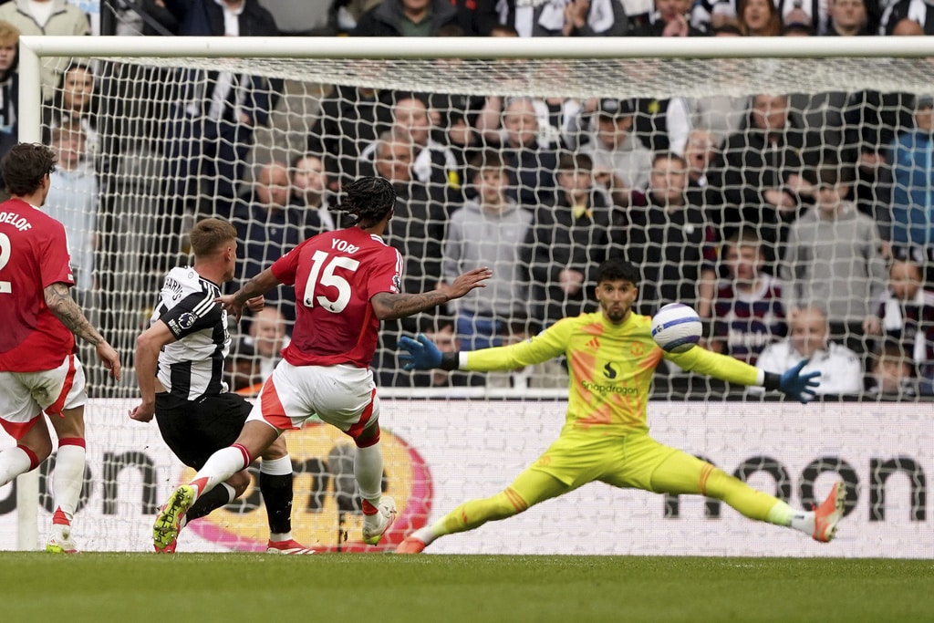 ผลบอลเมื่อคืนนี้ พรีเมียร์ลีก นิวคาสเซิ่ล แมนยู