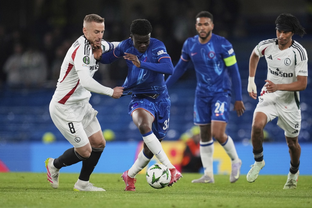 ผลบอลเมื่อคืนนี้ คอนเฟอเรนซ์ ลีก ลีเกีย วอร์ซอว์ เชลซี