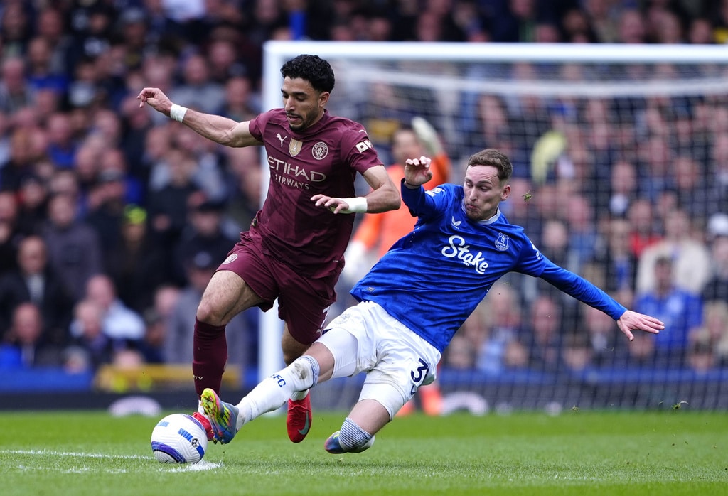 ผลบอลเมื่อคืนนี้ พรีเมียร์ลีก เอฟเวอร์ตัน แมนซิตี้