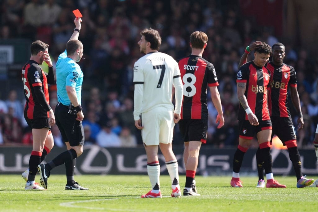 ผลบอลเมื่อคืนนี้ พรีเมียร์ลีก บอร์นมัธ แมนยู