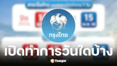 ธนาคารกรุงไทย แจ้งวันหยุดสงกรานต์ 68 อัปเดตวันปิดปรุงระบบ
