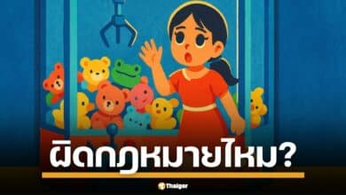 ตู้คีบตุ๊กตาไฟฟ้า เข้าข่าย พ.ร.บ.การพนัน บัญชี ข. หากคีบแล้ว มีได้มีเสีย ผู้เชี่ยวชาญเสนอคุมโซน ติดป้ายเตือนเด็กต่ำกว่า 20 ห้ามเล่น