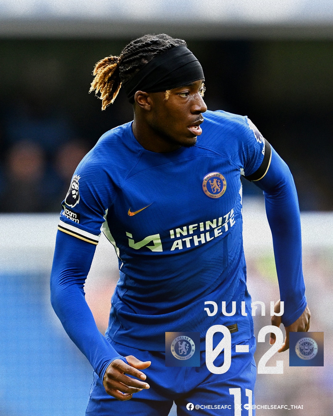 ผลบอลเมื่อคืนนี้ พรีเมียร์ลีก เชลซี สเปอร์ส