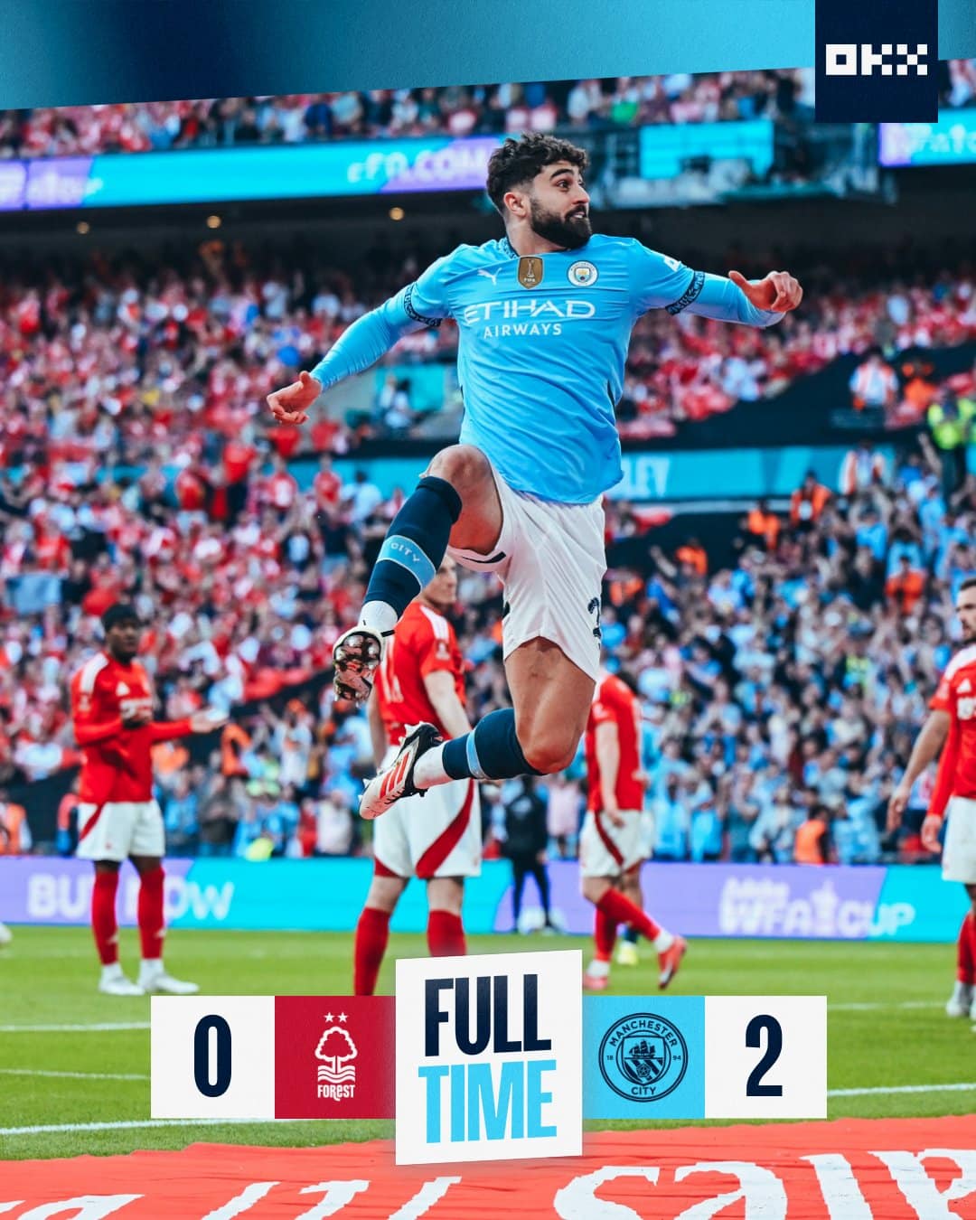 ผลบอลเมื่อคืนนี้ เอฟเอ คัพ ฟอเรสต์ แมนซิตี้