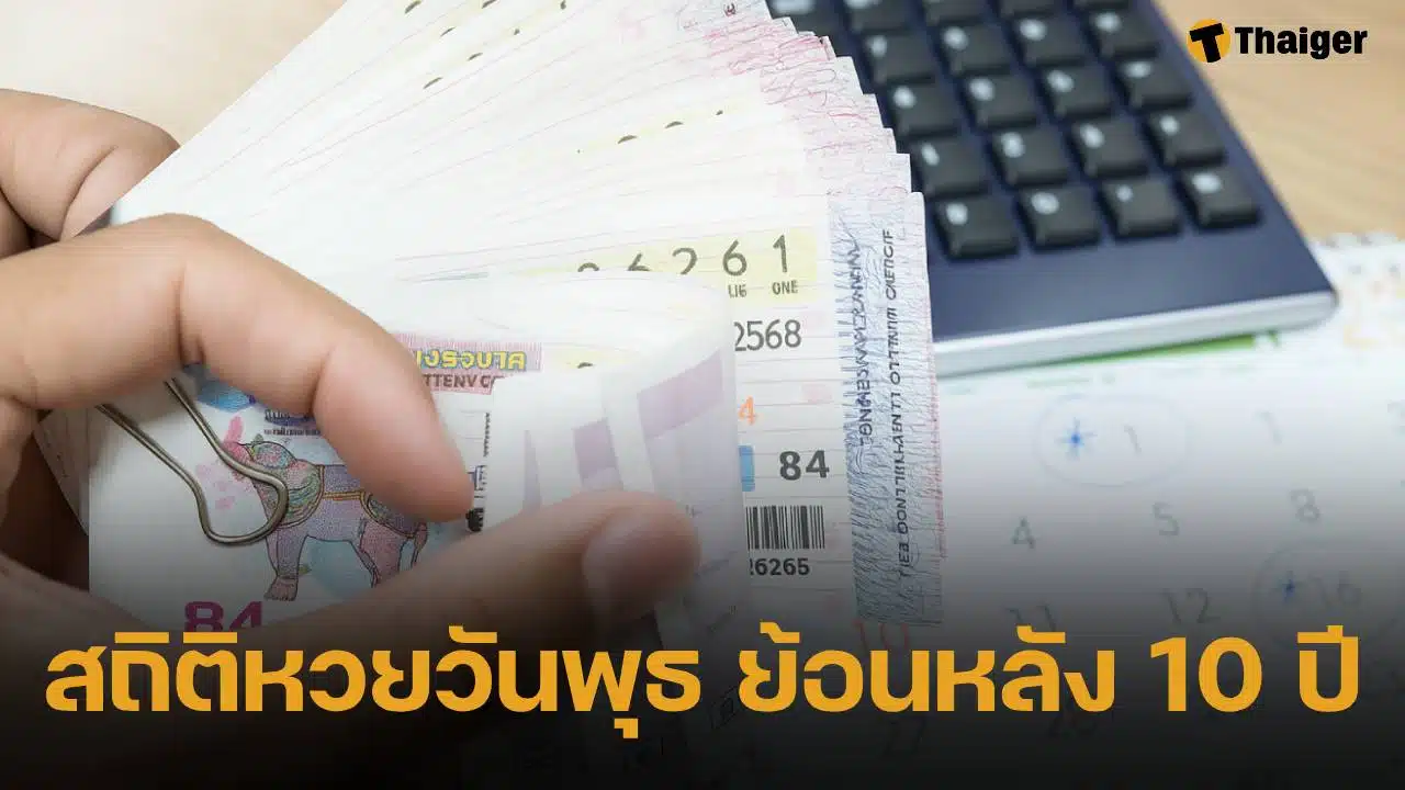 สถิติหวยออกวันพุธ ย้อนหลัง 10 ปี เลขเด็ด ลุ้นหวยงวด 16 กรกฎาคม 2568