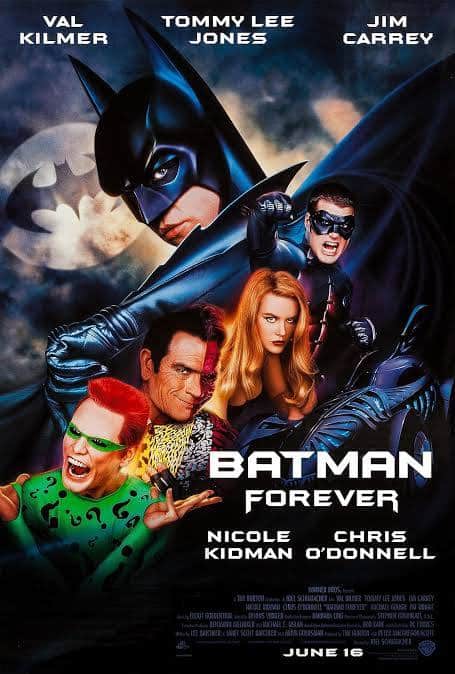 วัล คิลเมอร์ ในบทบาท แบทแมน จากภาพยนตร์ Batman Forever