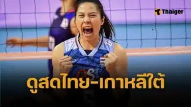 ถ่ายทอดสดวอลเลย์บอลวันนี้ ไทย-เกาหลีใต้ ออลสตาร์ 2025 ลิงก์ดูออนไลน์