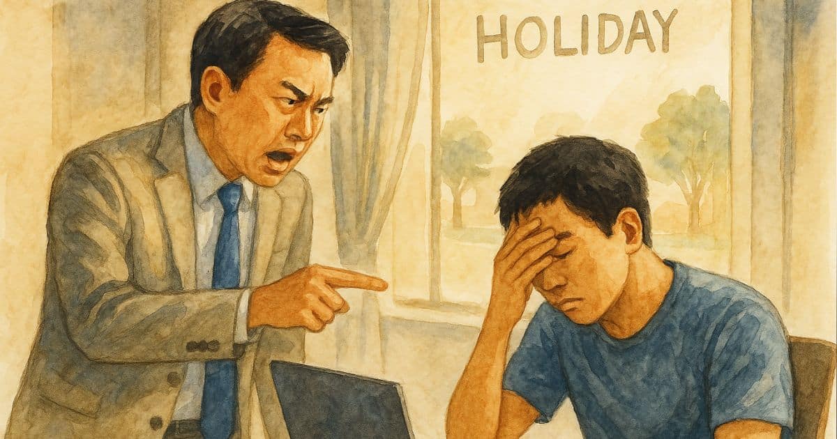 หัวหน้าถาม ทำไมเด็ก GEN Z ไม่ยอมทำงานในวันหยุด