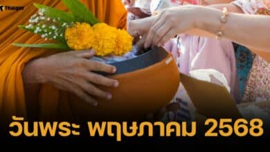 วันพระเดือนพฤษภาคม 2568 กางปฏิทินเสริมพลังทำบุญ หนุนดวงชะตา