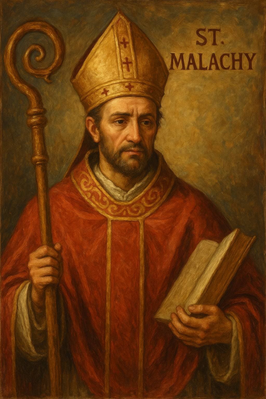 นักบุญมาลาคี ผู้ถอดพระนามสมเด็จพระสันตะปาปาองค์สุดท้าย