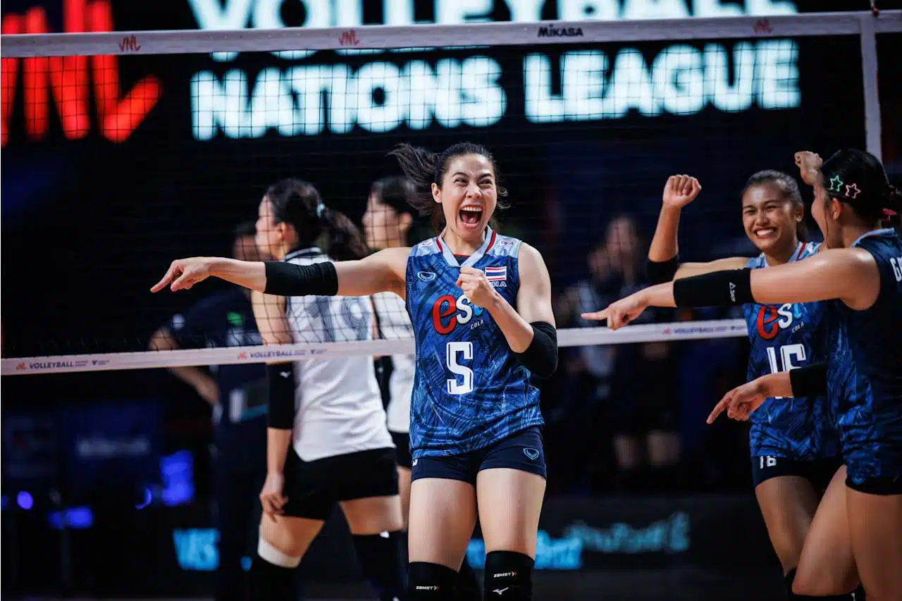 แนน ทัดดาว นึกแจ้ง วอลเลย์บอลหญิงเนชั่นส์ลีก 2023