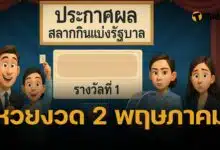 ตรวจหวย 2/5/68 ผลสลากกินแบ่งรัฐบาล 2 พฤษภาคม 2568