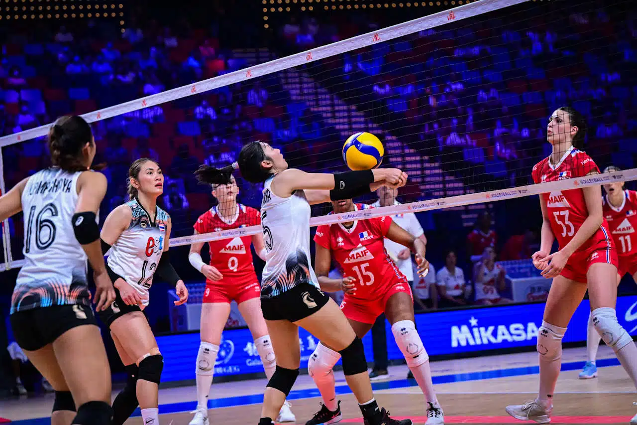 วอลเลย์บอลหญิงไทย ฝรั่งเศส VNL 2025