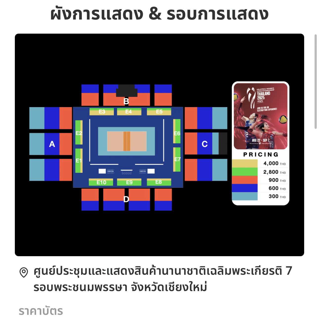 ศูนย์ประชุมและแสดงสินค้านานาชาติเฉลิมพระเกียรติ 7 รอบพระชนมพรรษา, เชียงใหม่