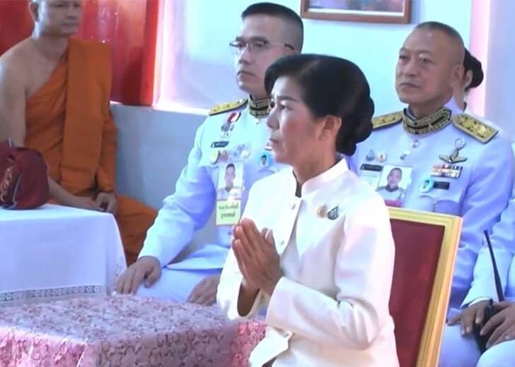 คุณหญิงปราณี อุ่นพรม ในฐานะผู้แทนพระองค์ 