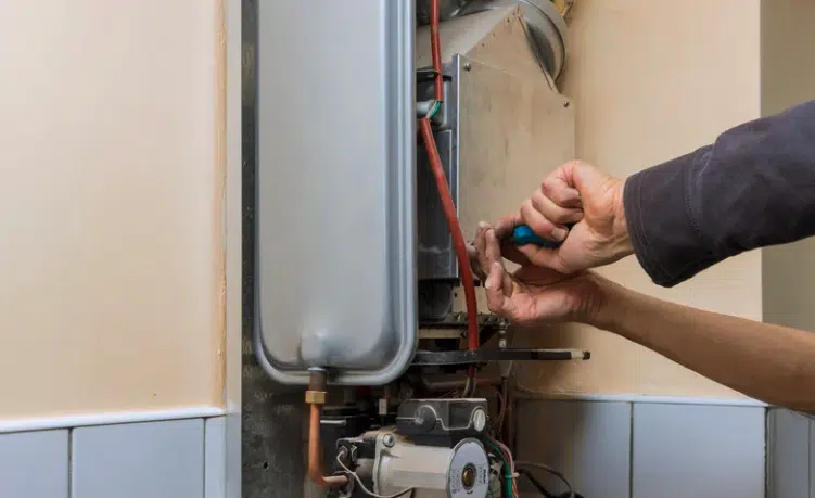 เครื่องต้มน้ำร้อนแบบใช้แก๊ส