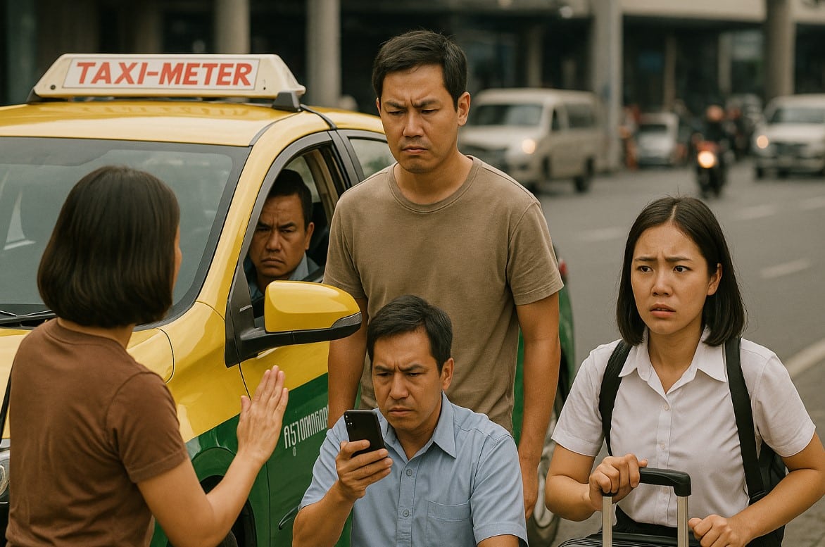 แท็กซี่ ปฏิเสธผู้โดยสาร แบบนี้ผิดกฎหมายไหม?