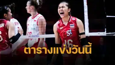 โปรแกรมการแข่งขัน วอลเลย์บอล VNL 2025 ประจำวันที่ 6 มิถุนายน 2568 