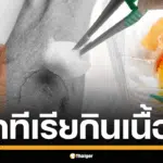 แบคทีเรียกินเนื้อคน คืออะไร ติดจาก ดิน-น้ำ-ทะเล เข้าแผลลามถึงตาย แนะวิธีป้องกัน สังเกตอาการด่วนคนไทยกลุ่มไหนเสี่ยงบ้าง