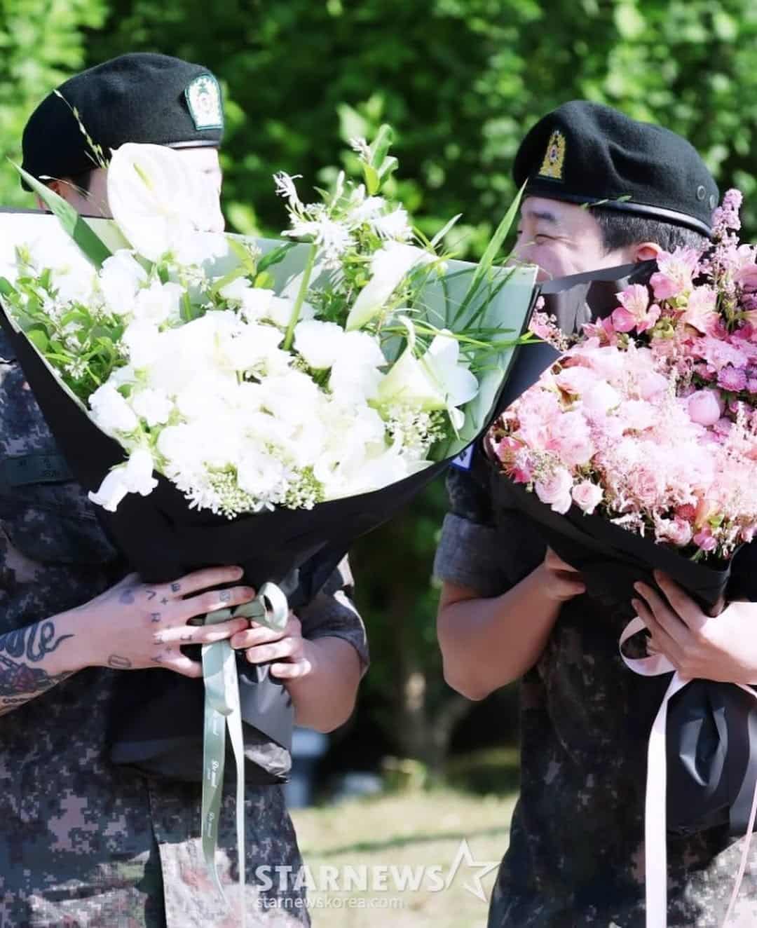 อาร์มี่เฮลั่น จองกุก-จีมิน BTS ปลดประจำการแล้ว หลังเข้ากรมรับใช้ชาติ 18 เดือนเต็ม-2