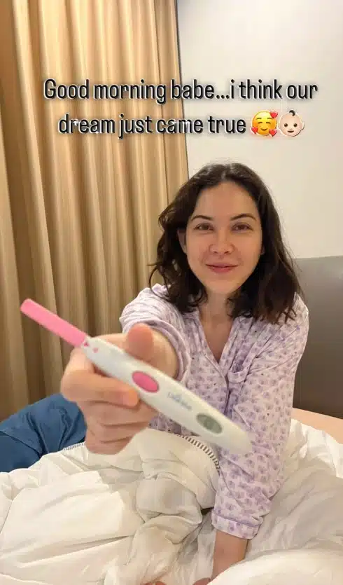 แมท ภีรนีย์ แจ้งข่าวดีท้องลูก 3 เดือน