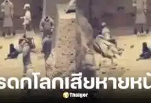 ทางการจีนคุมตัวนักท่องเที่ยวชายโดดรั้วลงหลุมกองทัพทหารดินเผา