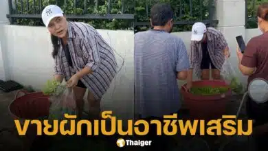 สุนารี ราชสีมา ไม่หมิ่นเงินน้อย ล่าสุดผันตัวเป็น แม่ค้าขายผัก ข้างทาง