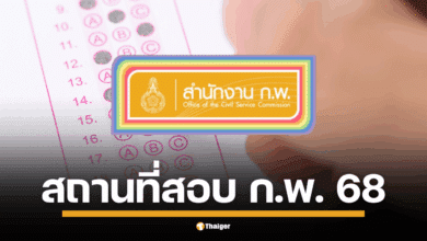 เปิดวิธีตรวจสอบ สถานที่สอบ ก.พ. 68 ภาค ก. รอบ Paper & Pencil พร้อมรายชื่อศูนย์สอบ 14 แห่งทั่วประเทศ